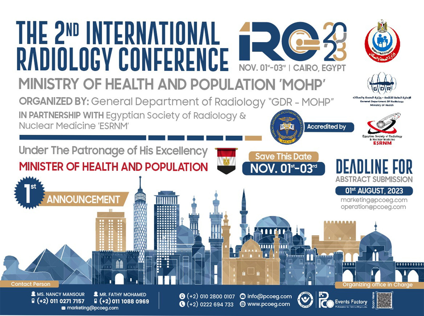 The 2nd International Radiology Conference of Ministry of Health